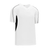 Athletic Knit One Button Pro Placket Baseball Jersey with Underarm Inserts (BA1745)